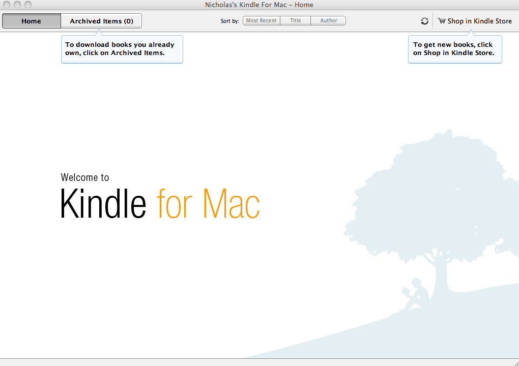 kindle reader for mac crashes
